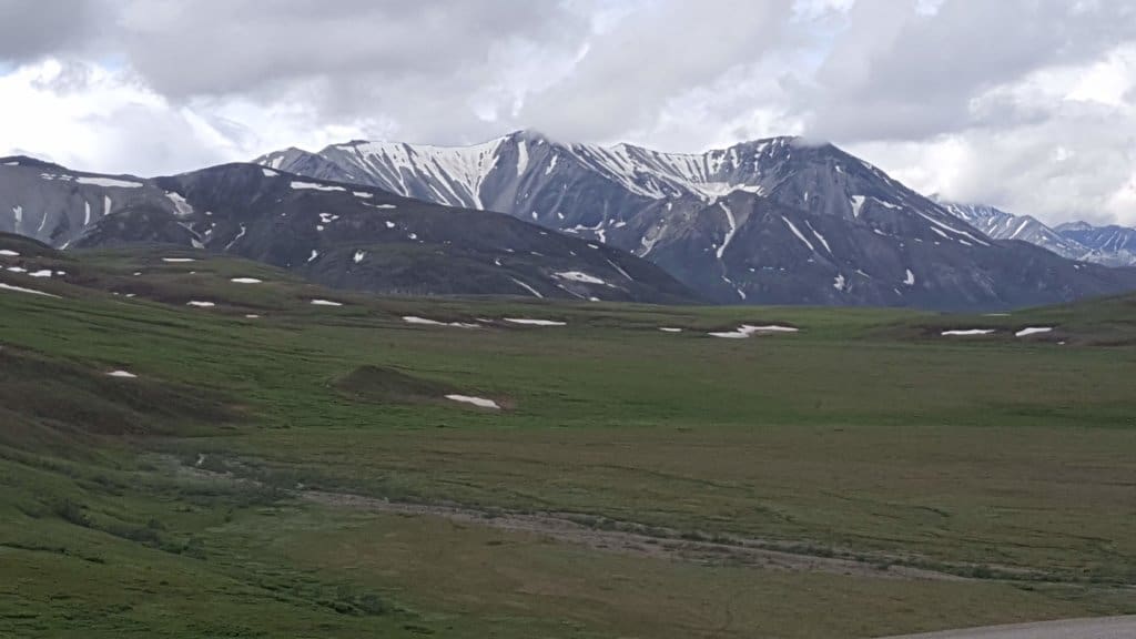 View of mountains