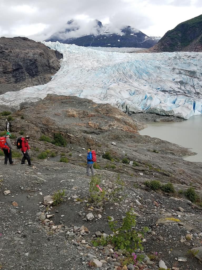 Entrance to Mendenhall Glacier