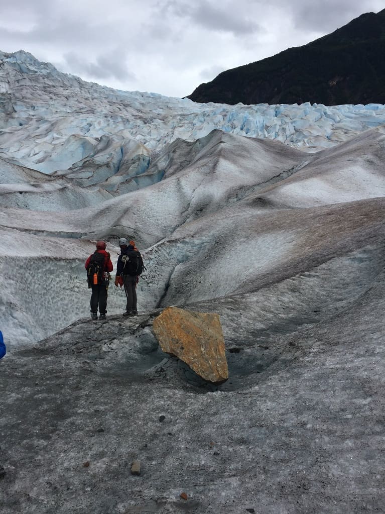 Glacier walk at Mendenhall Glacier