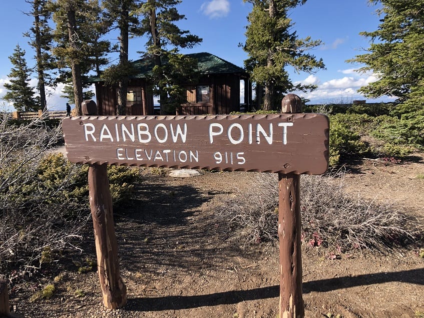 Rainbow Point in Bryce Canyon National Park