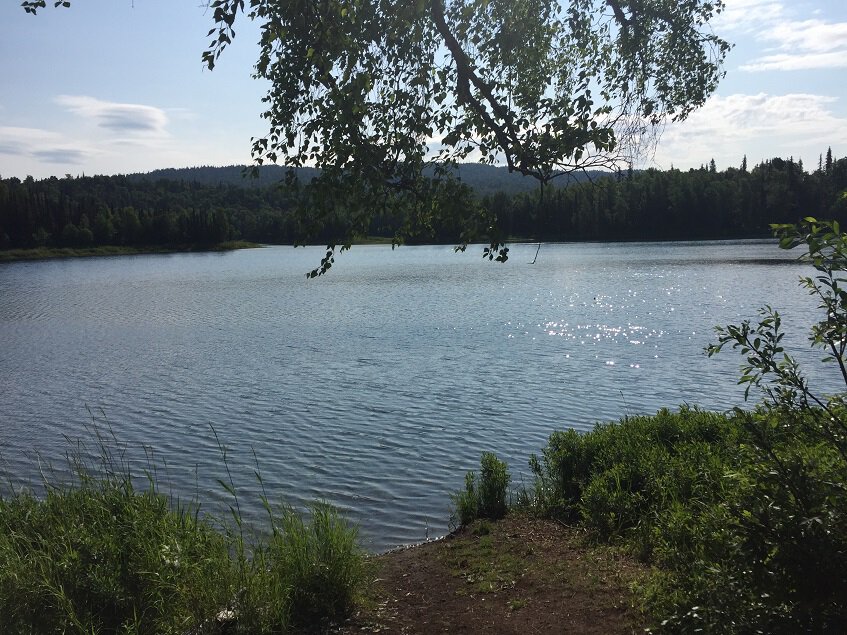 Hiking around Talkeetna Lakes