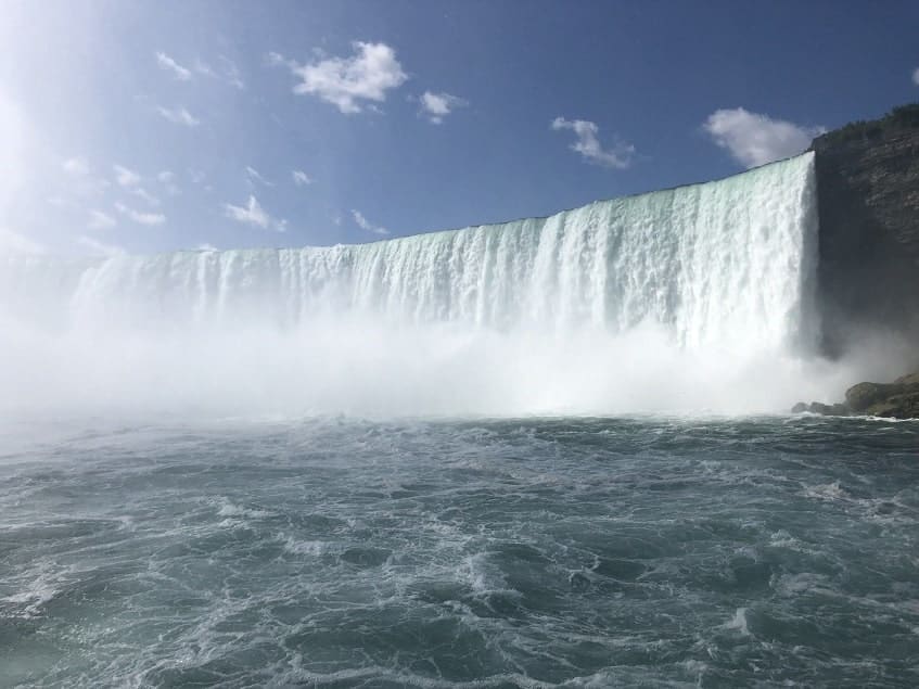 Horseshoe Falls from the Hornblower