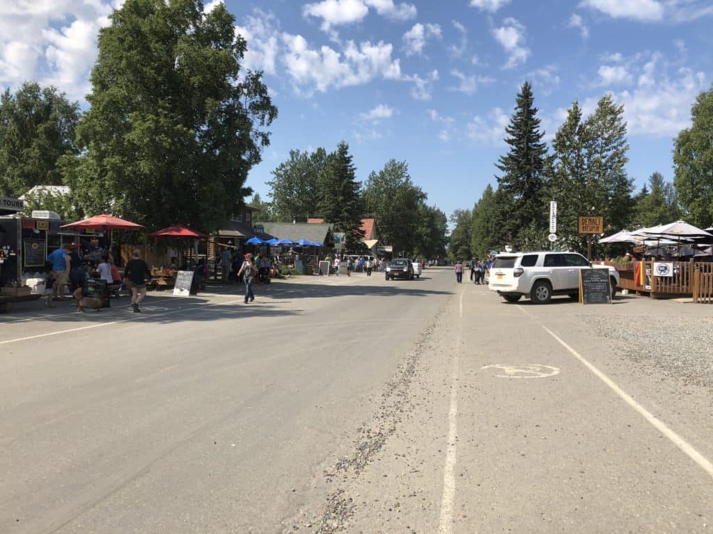 Streets of Talkeetna