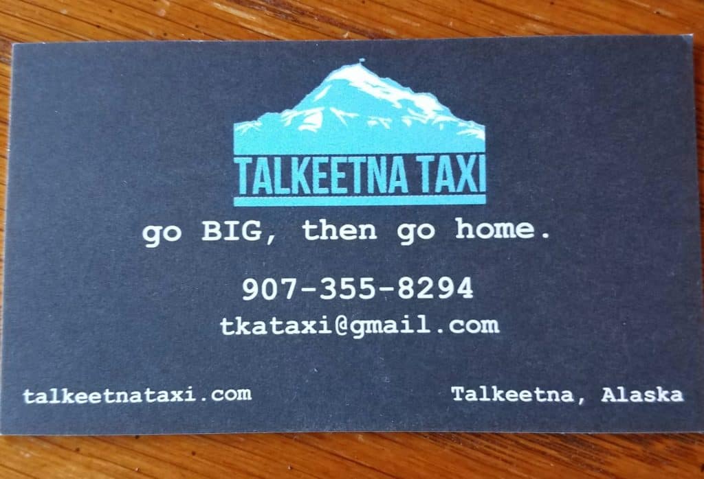 Talkeetna Taxi contact info