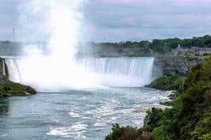 Aerial view of Horseshoe Falls