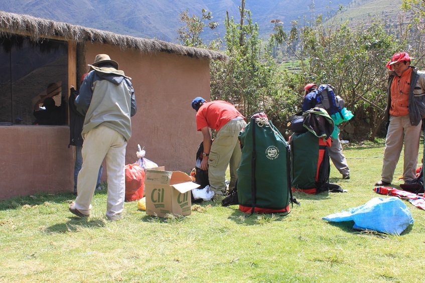 Packing for the Inca Trail